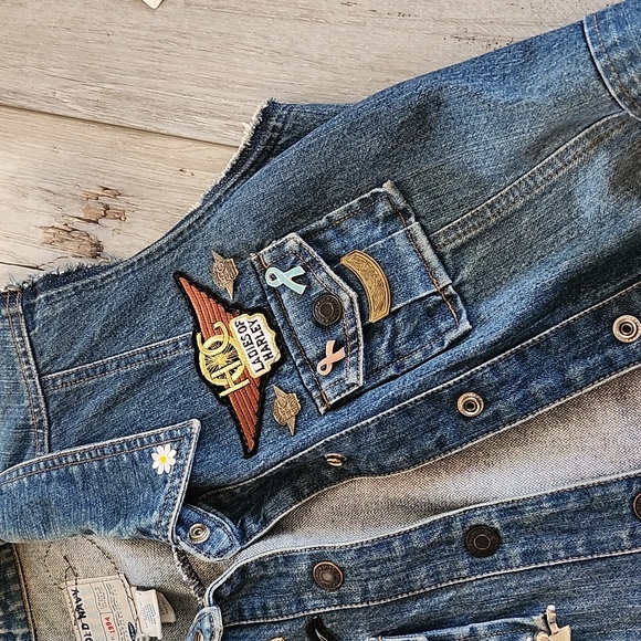 JEAN JACKET OLD NAVY :) M - Picture 4 of 9